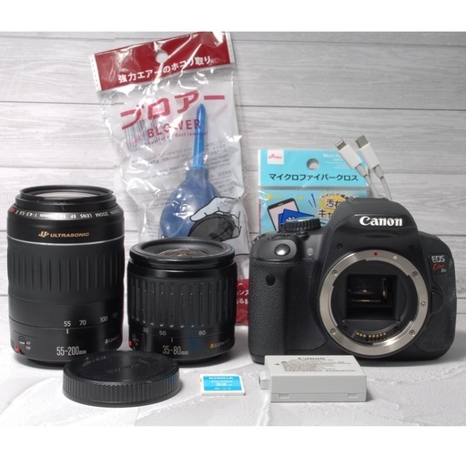 Canon EOS Kiss X6i ★ダブルレンズキット★一眼レフ キャノン