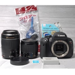 Canon EOS Kiss X6i ★ダブルレンズキット★一眼レフ キャノンの画像