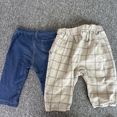 ボトムス　ズボン　キッズ　保育園　夏服　冬服　ユニクロ　西松屋 の画像