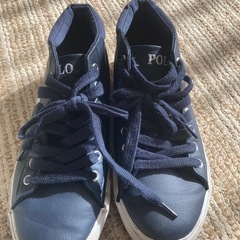 POLO シューズ　中古24センチ
の画像