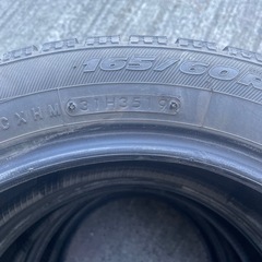 中古　トーヨー　スタッドレス　GIZ3 165/60R15 2019年製の画像
