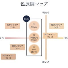 10月末まで！media luxe パウダーファンデーション の画像