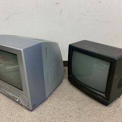 在庫のこり各1点！ ★限定入荷★  掘り出し物！東芝 15VS15 テレビデオ ／ パナソニック TH-14V1 カラーテレビ ブラウン管の画像