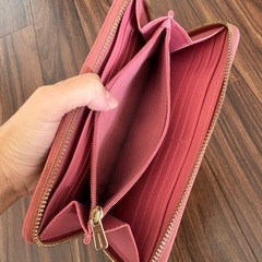 coachピンク長財布　美品　の画像