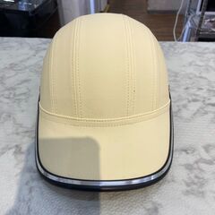 【新品・未使用】大量入荷！大量注文受付！自転車用ヘルメット ベージュ色 つば付きタイプ sg005 小学生 大人用 通学 通勤の画像