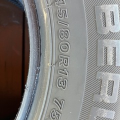145/80R13  2024年製　ノーマルタイヤ　中古タイヤの画像