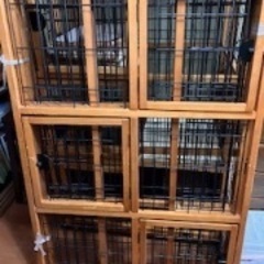 ●猫用・木製ケージの画像