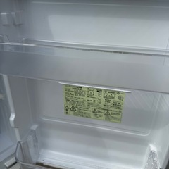 シャープ　2ドア　冷蔵庫　137L 2018年製　動作品の画像