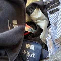 👔【無料】メンズ古着まとめてお譲りします！スーツ・ポロシャツ・カジュアル系など多数あり👕の画像