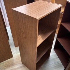 3段カラーボックス　収納家具の画像