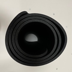 ヨガマット　黒の画像