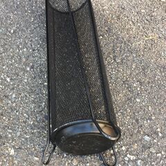 JM20339S)円形傘立て 直径：約14cm 高さ：約53cm  中古品【取りに来られる方限定】の画像