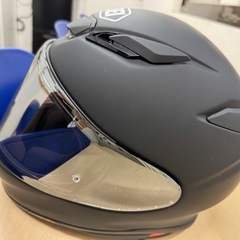 SHOEIヘルメット！ミラーシールド付き！！の画像