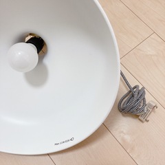 IKEA イケア 間接照明 北欧 ペンダントライト 電球付きの画像