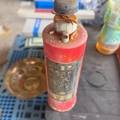 ビンテージ消火器の画像