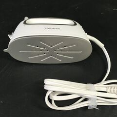 美品 TOSHIBA 東芝衣類スチーマー TAS-MV7 ホワイト 2024年製 25j菊NSの画像