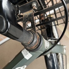 Jeep 子供用自転車 JEEP オリーブグリーン 前カゴ付き 18インチの画像