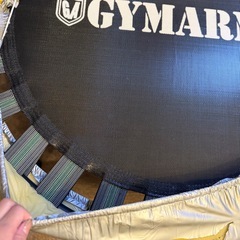 山善 トランポリン 92/102cm 安全ゴムバンド式 の画像