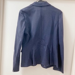濃紺 スーツ レディース ジャケット 9号の画像
