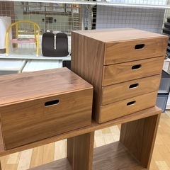 【トレファク ラパーク岸和田店】無印良品 スタッキングシェルフ　入荷しました。の画像