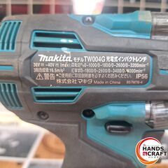 ✨マキタ　中古　TW004G　充電式インパクトレンチ　40V　本体のみ✨うるま市田場✨の画像