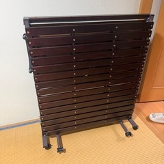 折りたたみすのこベッド シングルの画像