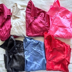 🌈✨【サテンシャツ7枚セット／イベント・施設用にも大活躍！】✨🌈 ＼楽天ランキング1位の人気アイテム！光沢サテンシャツをセットでお得に♪／の画像