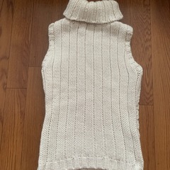 （美品）ざっくり編みハイネックの画像