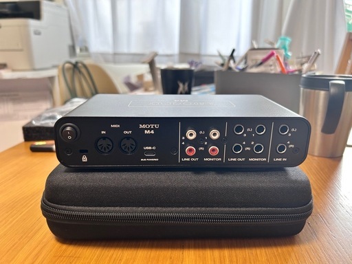 超美品！MOTU M4(ケース付き)