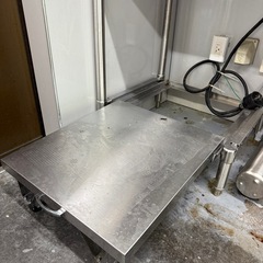 ステンレス台　可動式 w1000 d600 h800の画像