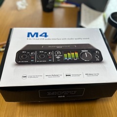 超美品！MOTU M4(ケース付き)の画像