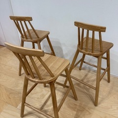 キッズチェア　4脚の画像