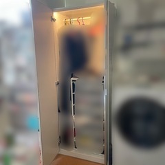 前橋市直接引き渡し　IKEAのワードローブ　パックス　ミラー扉の画像