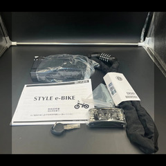 新車未使用　BLAZE STYLE e-BIKE(九州エリア限定）組立済みの画像