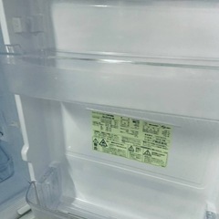 ✅SHARPノンフロン冷凍冷蔵庫✅ ✅SJ-D14A-W✅の画像