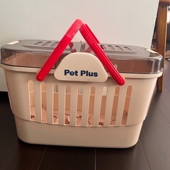 【三重県・愛知県】【Pet Plus 】 ペットキャリー 赤の画像
