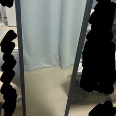 ニトリ　姿見　全身鏡　ブラウンの画像