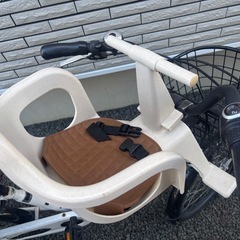 子乗せ自転車　3人乗りの画像