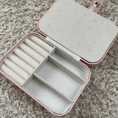 《難あり》新品 ジュエリーボックス ピンクの画像