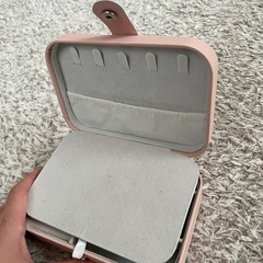 《難あり》新品 ジュエリーボックス ピンクの画像