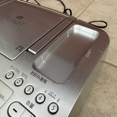 ジャンク　CDラジカセ　東芝の画像