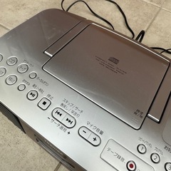 ジャンク　CDラジカセ　東芝の画像