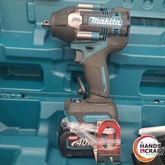 ✨マキタ　中古　TW007GRDX　充電式インパクトレンチ　40V　充電器/バッテリー×2付き✨うるま市田場✨の画像