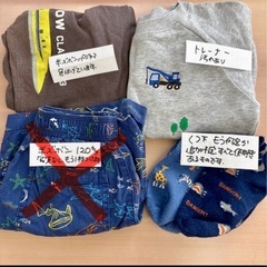 子ども　服　まとめ売り　男の子　100〜110センチサイズ中心の画像