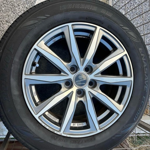 エンケイ smack 15インチ プリウス30系用 ホイール4本セット