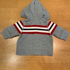 BABY GAP フード付きトレーナー　60の画像