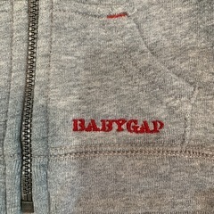 BABY GAP フード付きトレーナー　60の画像