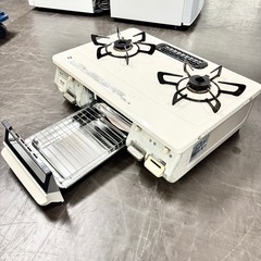 A1637🌟激安‼️リンナイ都市ガス用2019年製ガステーブル　KGM64BE2🌟の画像