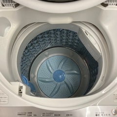 ☆ドリーム荒牧店☆ジモティー割引有☆【クリーニング済】　トウシバ/洗濯機/AW-7G9/7kg/2021の画像