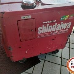 【引取限定】Shindaiwa/新ダイワ　EGW180MC-i 防音型エンジン溶接兼用発電機 溶接機 ウェルダー 稼働時間713h【ハンズクラフト宮崎新名爪店】【中古】の画像